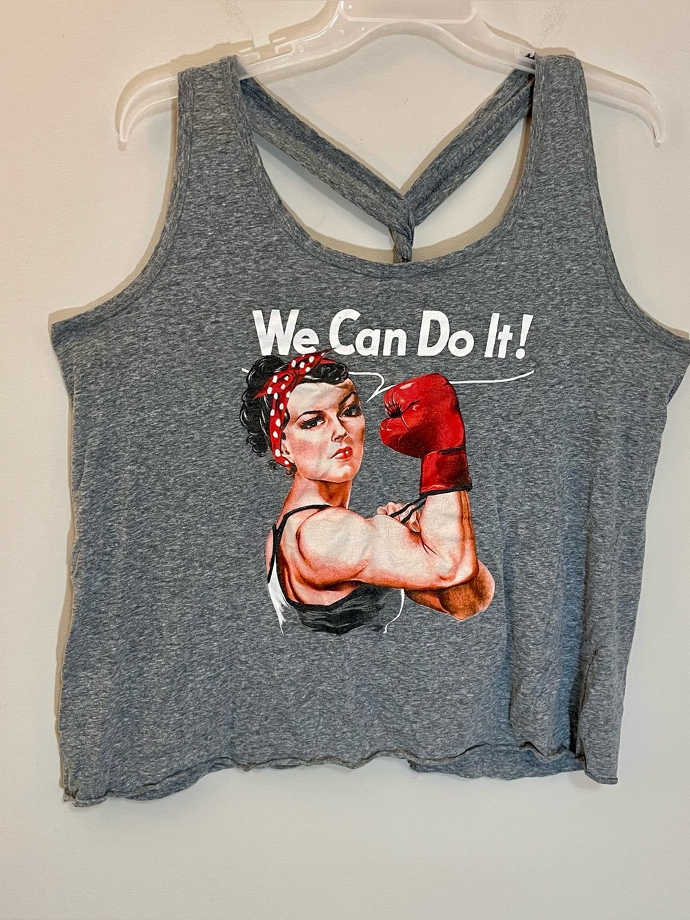 Rosie The Boxer Twist Tank XXL